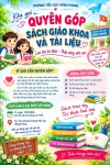 Hưởng ứng Lễ Phát Động Phong Trào Quyên Góp Sách Giáo Khoa và Tài Liệu